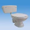 FORTEC WC, MODEL: 501 S OR P WITH NIRON III PLASTIC L/L CISTERN & MEDIUM DUTY TOILET SEAT, MODEL: CY