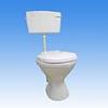 FORTEC WC, MODEL: 501 S OR P C/W NIRON III PLASTIC LL CISTERN & MEDIUM DUTY TOILET SEAT, MODEL: 1318