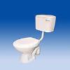 FORTEC WC, MODEL: 501 S OR P WITH FORTEC CERAMIC L/L CISTERN C/W CHROME  PLASTIC HANDLE,