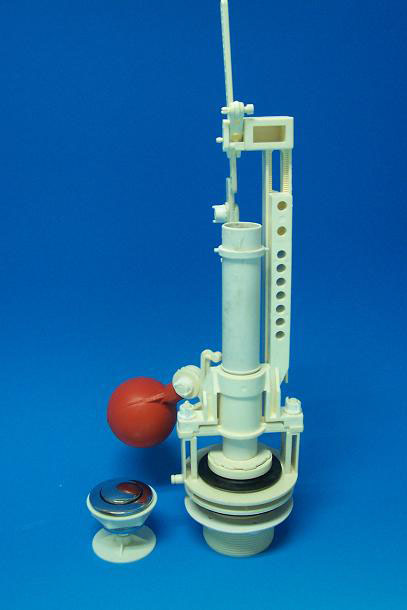 50MM PRO-LIFT VALVE C/W CHROME PUSH BUTTON - BALL TYPE.
