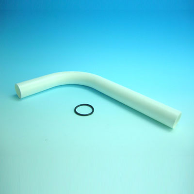 40MM PLASTIC LOW LEVEL BEND C/W "0" RING.