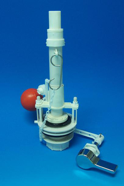 40MM PRO-LIFT VALVE C/W CHROME PLASTIC HANDLE - BALL TYPE.